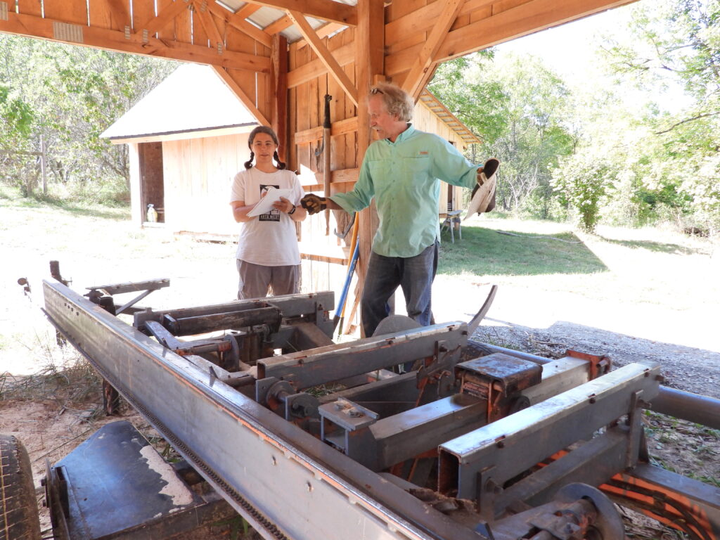 Sawmill shed